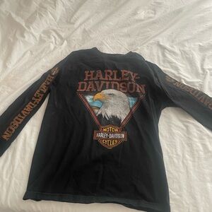 Harley-Davidson Black Long Sleeve Shirt
